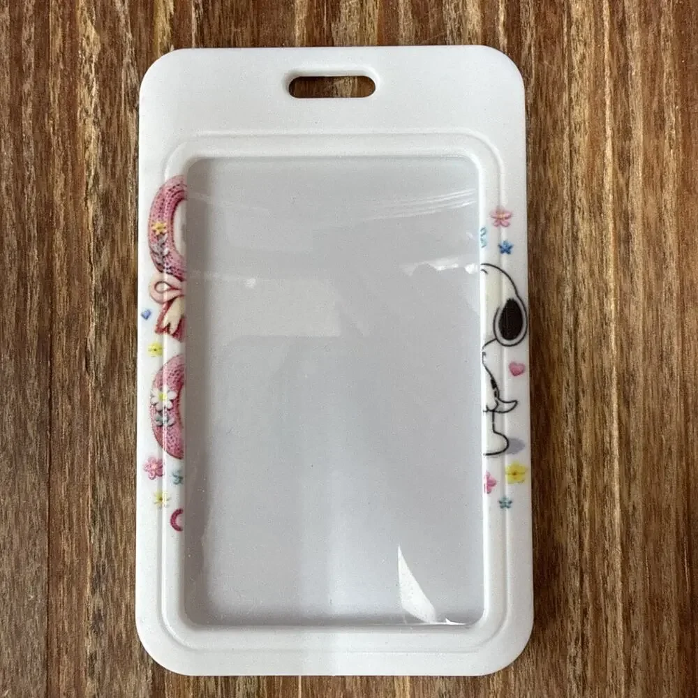 Unbranded plastic badge